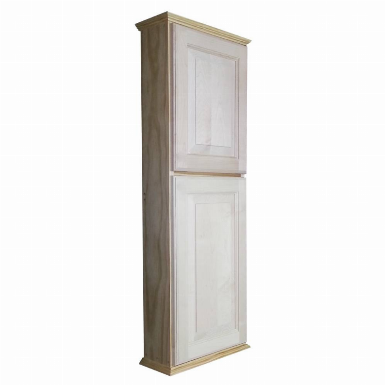 Arcadia On the Wall Cabinet - 43.5h x 15.5w x 3.25dUnfinished