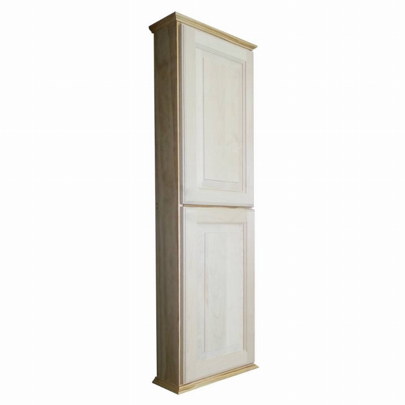 Arcadia On the Wall Cabinet - 49.5h x 15.5w x 3.25dUnfinished