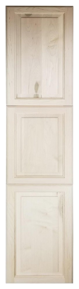 Corsica Recessed Medicine Cabinet -  81h x 15.5w x 3.5dUnfinished
