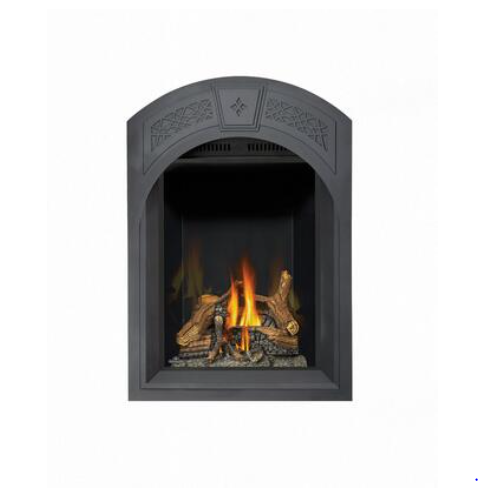Napoleon Park Avenue Direct Vent Electronic Ignition Vertical Built-In Natural Gas Fireplace - GD82NT-PAESB