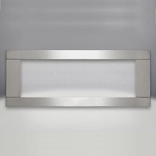 LPS45SSSB Premium 4-Sided Surround W/Safety Screen (Covers Opening 46.5"W X 19.5"H), Brushed Ss