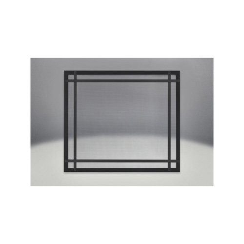 DS35K Decorative Safety Barrier With Straight Accents In Black