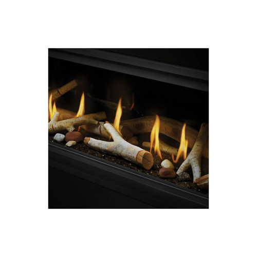 Medium Birch Log Kit Gas Fireplace Decor - BLKM