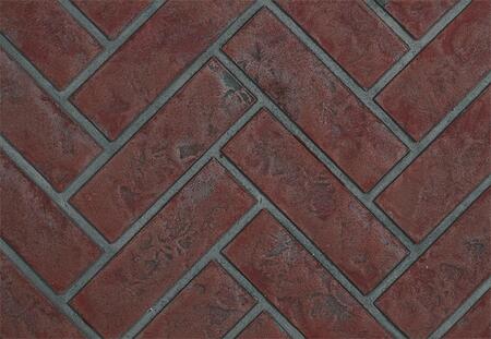 Old Town Red HERRINGBONE Decorative Brick Panels for Riverside GSS36 SERIES - DBPO36OH