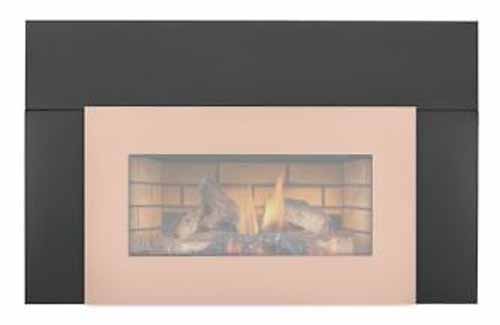 Deluxe Black 9" Flashing (for opening less than 30"H x 48"W) for GDI30 and GI3600 Inserts - GIFK9SB