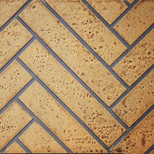 GD822KT Herringbone Decorative Brick Panels, Sandstone