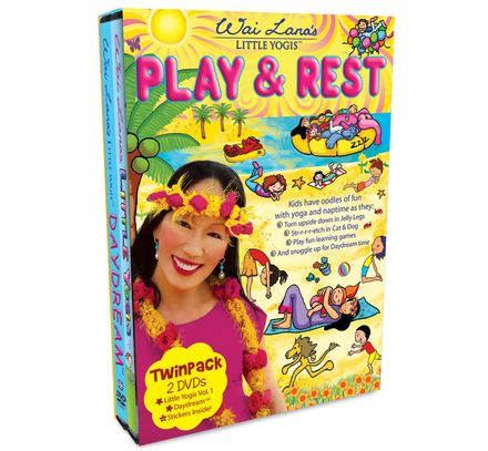 Children's Yoga Play & Rest DVD Twin Pack