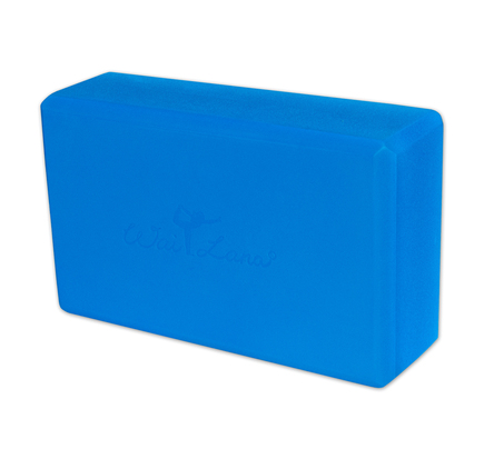 Foam Yoga Block - 3" X 6" X 9" Blue