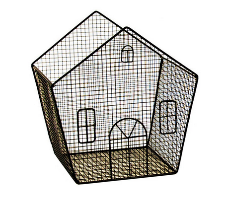 8" Metal Wire House