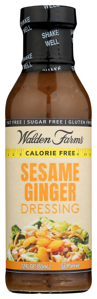 Walden Farms Sesame Ginger Salad Dressing (6x12 Oz)