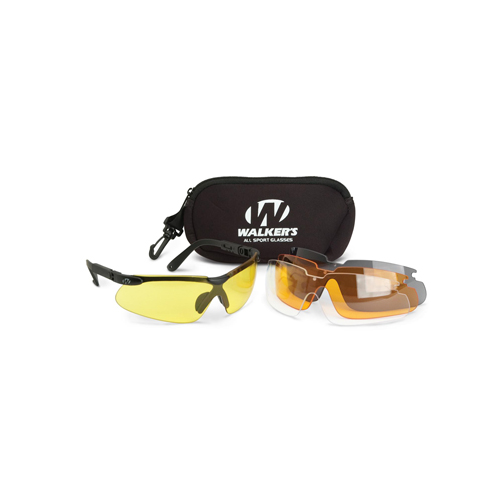 Walker's Sport Glasses W/Interchangeable Lens