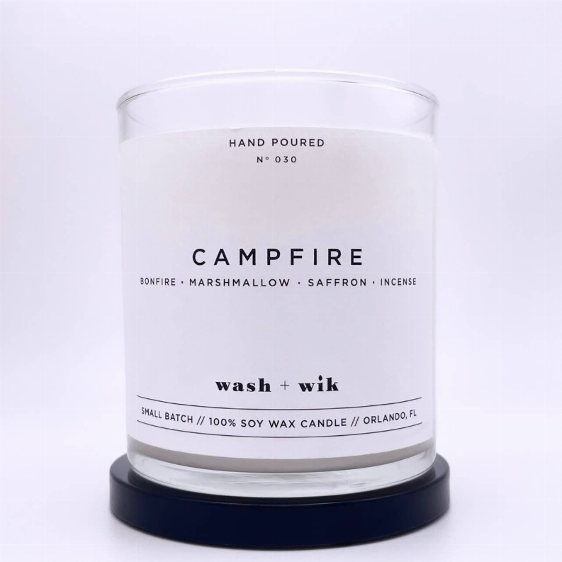 Campfire Soy Wax Candle | Bonfire | Marshmallow