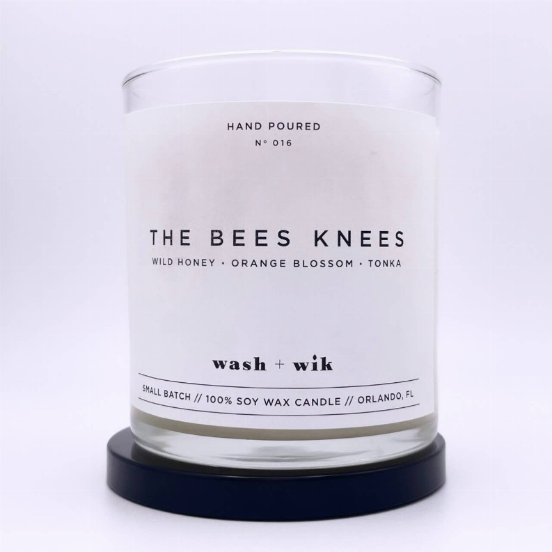 The Bees Knees Soy Wax Candle | Honey Scented Candle