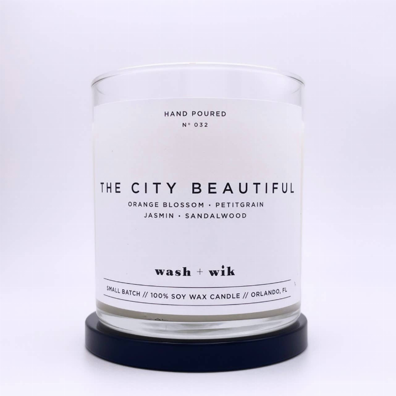 The City Beautiful Soy Wax Candle | Orange Blossom