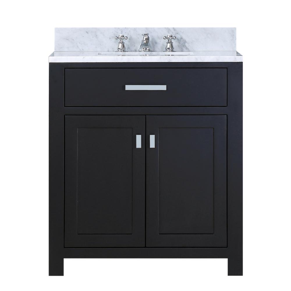 30 Inch Espresso Single Sink Bathroom Vanity From The Madison Collection