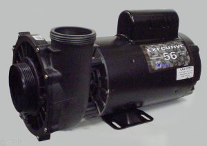 Pump, Waterway Executive 56, 5.0HP, 230V, 2-Speed, 2-1/2" x 2"MBT, SD, 56-Frame
