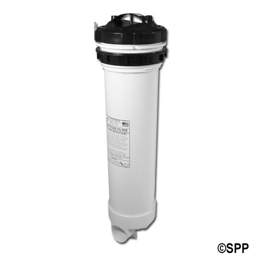 Filter Assembly, Waterway, Top Load, 75 Sq Ft, 2"Slip w/ By-Pass Valve, Extended Body, Less Restriction Tube