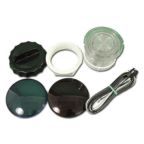 Light Lens Kit, Waterway, OEM, 8', Front Access, 3-1/2"Face, 2-5/8"Hole