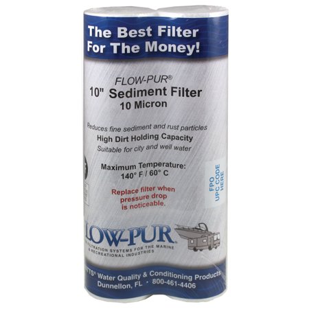 Twin Pack 10 Micron Sediment Filter