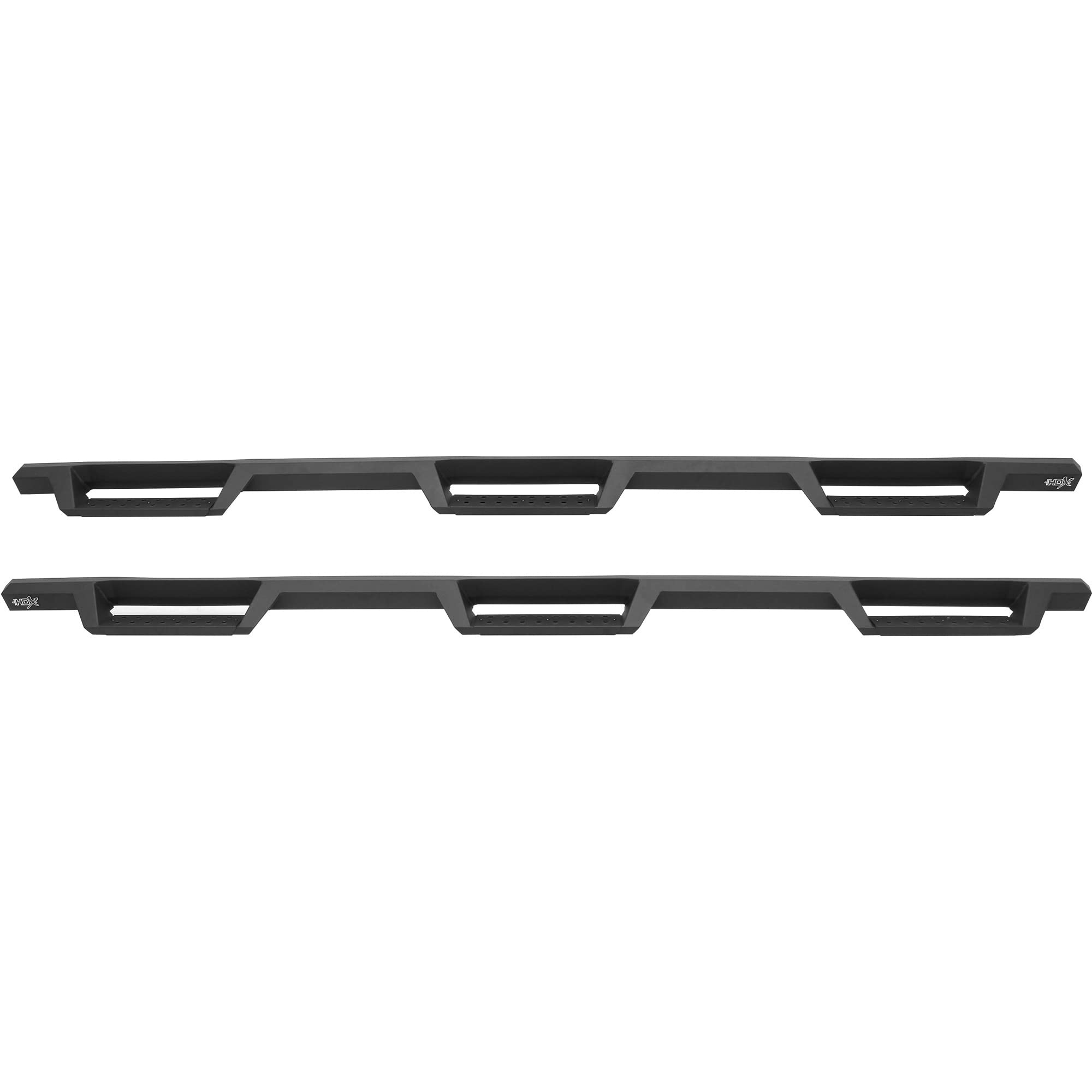 0719 SILVERADO/SIERRA 2500/3500 CREW CAB(8 FT BED)EXCL DUALLY TEXT BLK HDX DROP WTW NERF STEP BARS