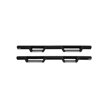 0721 TUNDRA DOUBLE CAB TEXTURED BLACK HDX STAINLESS DROP NERF BARS
