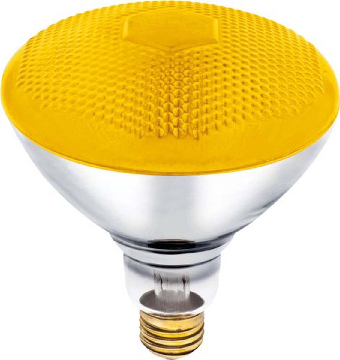 100W BR38 Incandescent Reflector Bug Yellow Flood E26 (Medium) Base, 120 Volt, Box