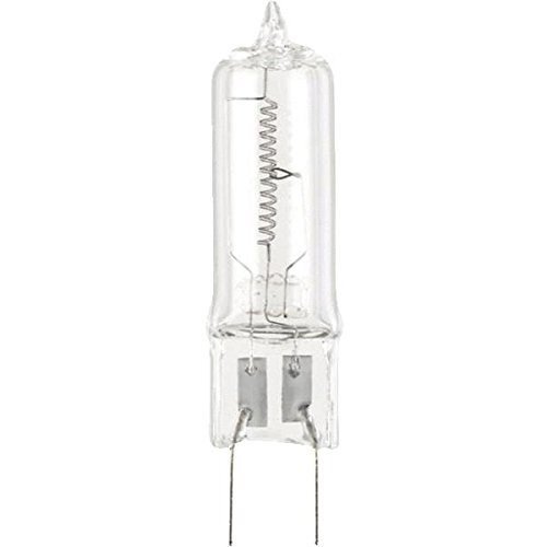 100W T4 JCD Halogen Clear GY8.6 Base, 120 Volt, Card
