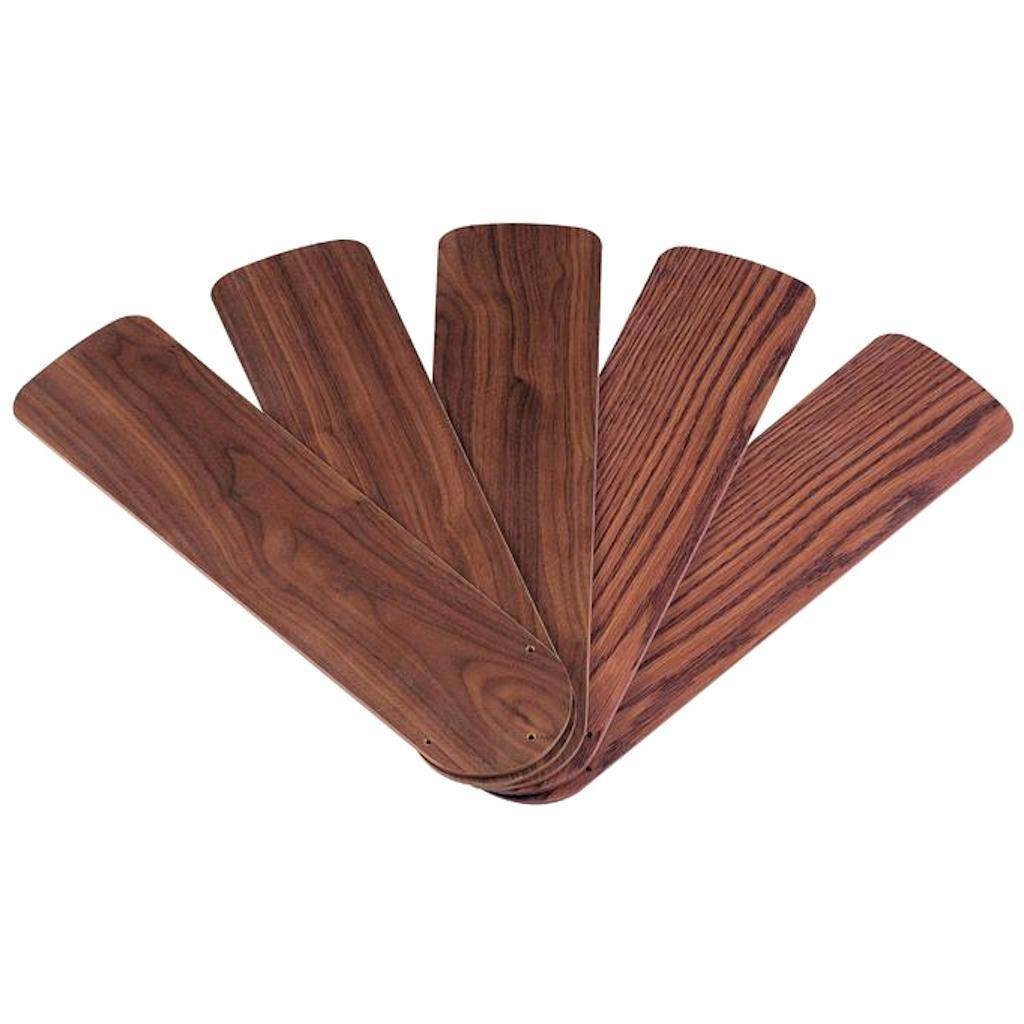 52" Oak/Walnut Reversible Fan Blades