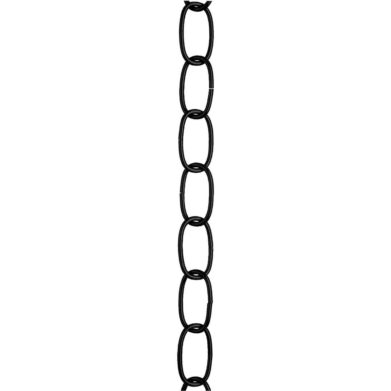 3' 11 Gauge Fixture Chain Flat Black Finish