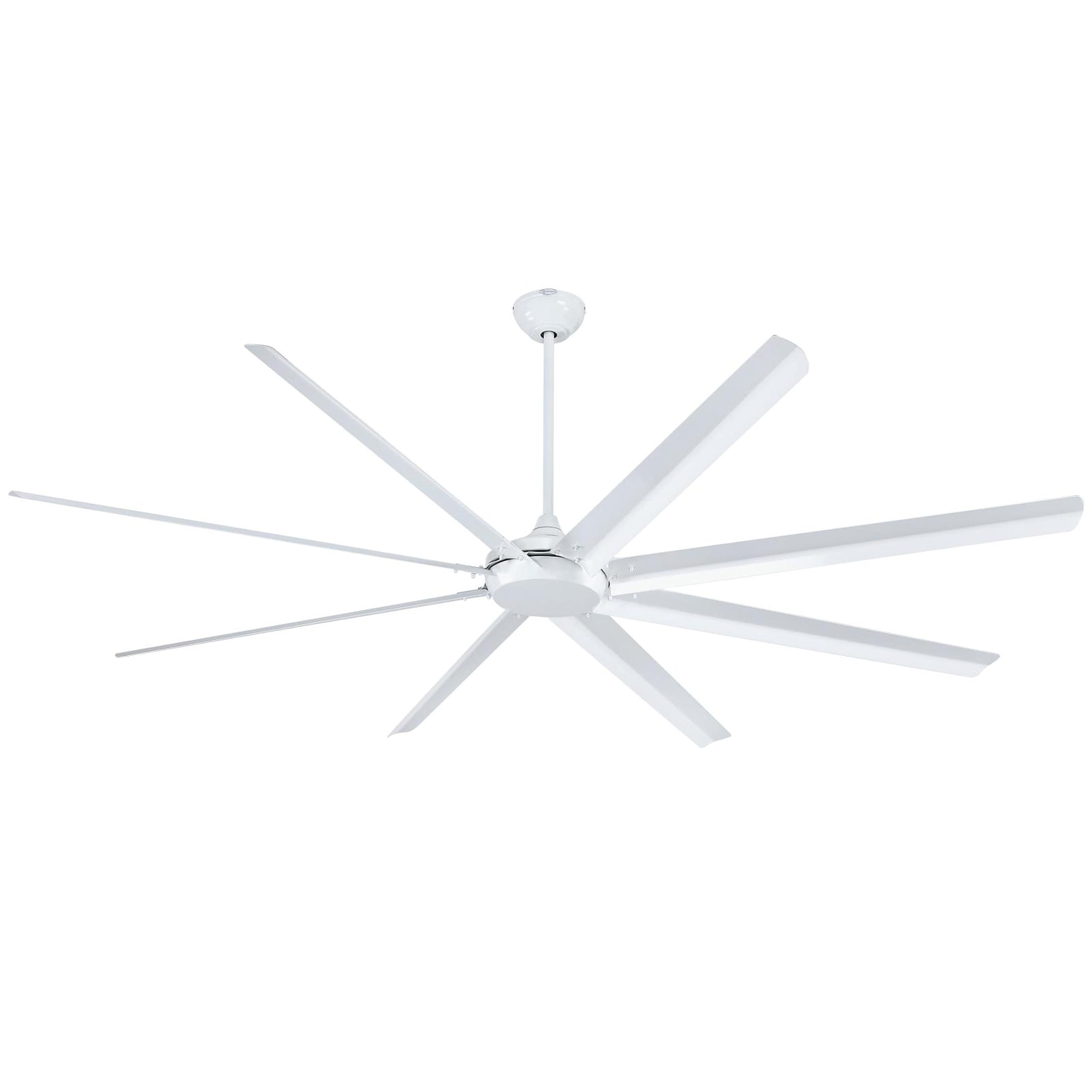 Westinghouse Lighting Widespan, Industrial Indoor/Outdoor Ceiling Fan with Remote Control, 100 Inch, White Finish, DC Motor