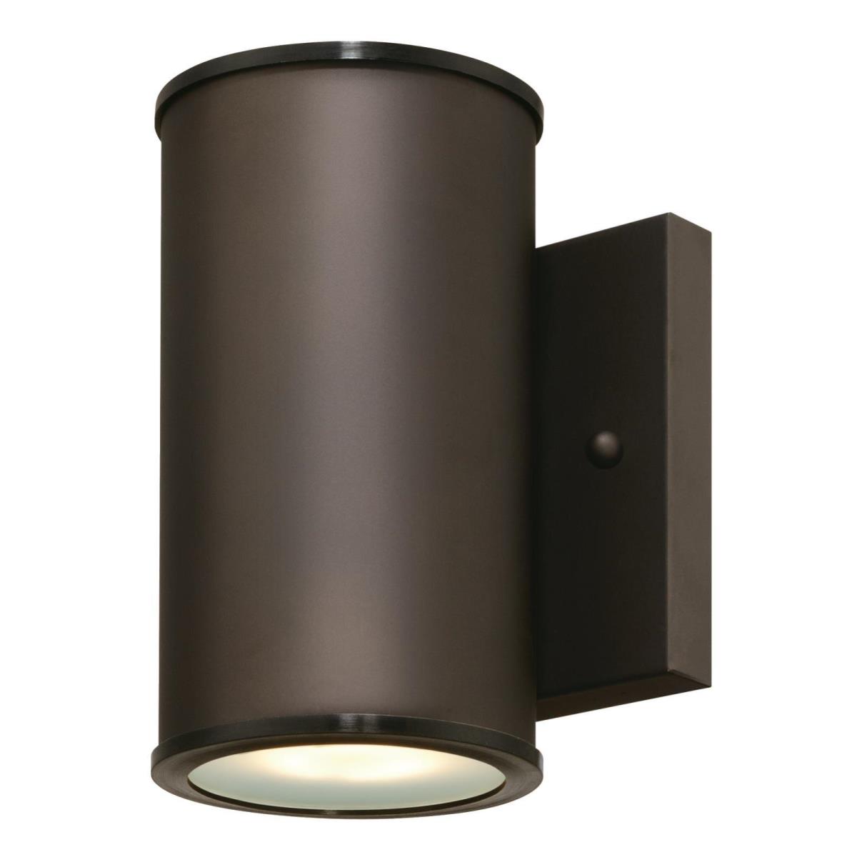 1 Light LED Wall Fixture Oil Rubbed Bronze Finish with Frosted Glass Lens