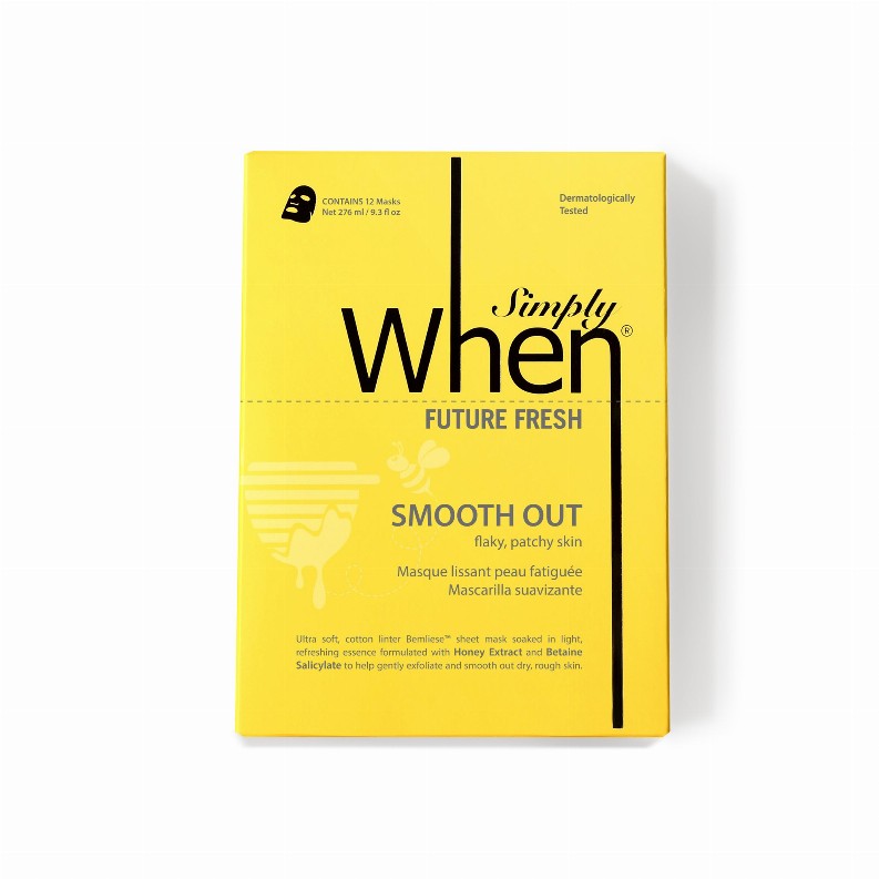 Future Fresh Smooth Out Ultra-Soft Cotton Linter Bemliese Sheet Mask - Simply When