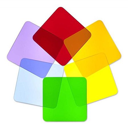 Color Wheel Squares - Set Of Six