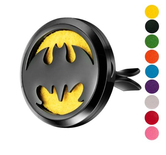 Car Vent Diffuser - Bat (Black Chrome)