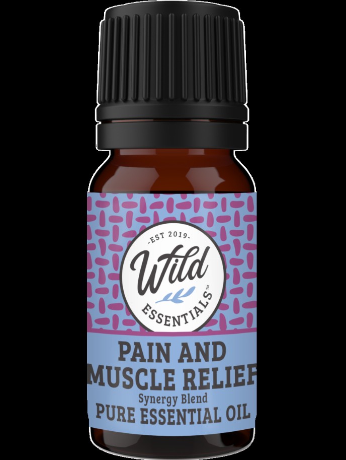 Essential Oils Synergy Blends - Pain And Muscle Relief
