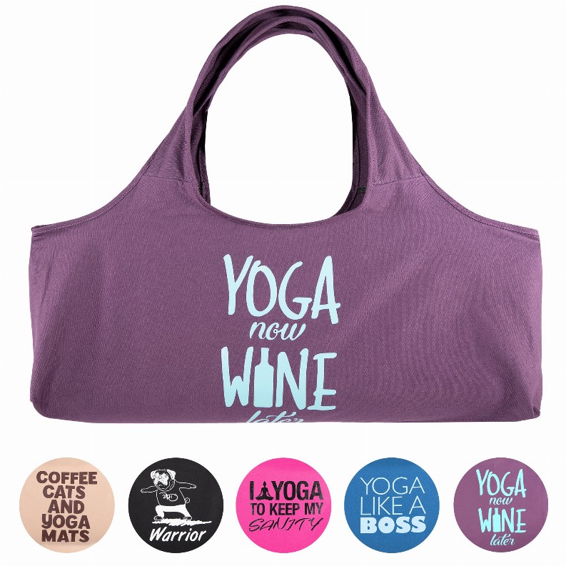 Yoga Bags - Wine Later