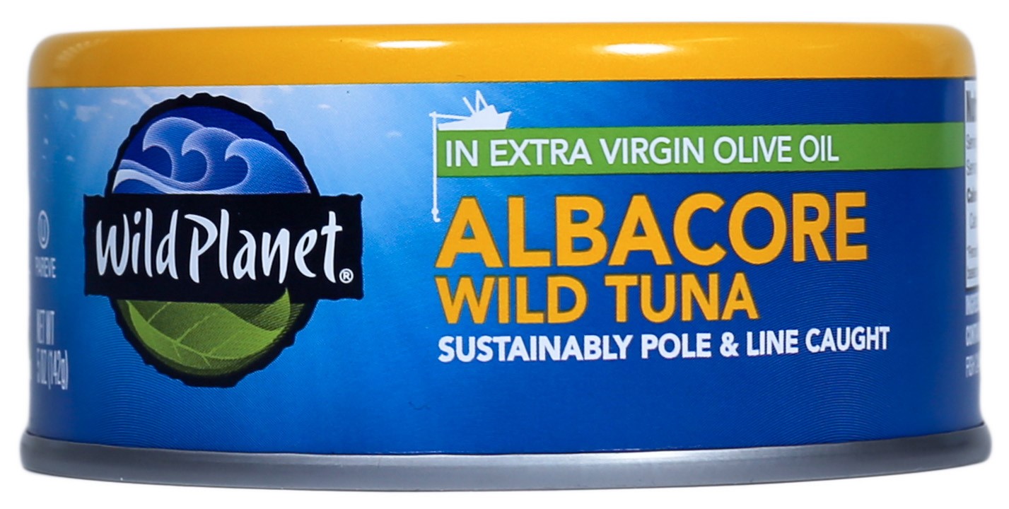 Wild Planet Wild Albacore Tuna in EVOO (12x5 Oz)