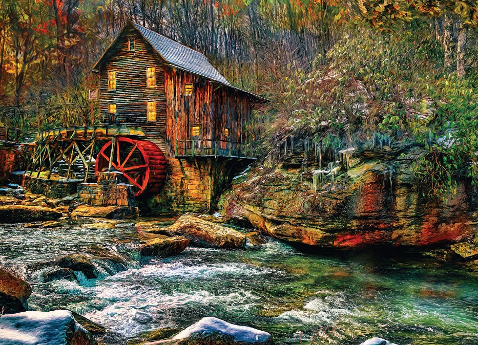 Old Mill 1000-Piece Puzzle