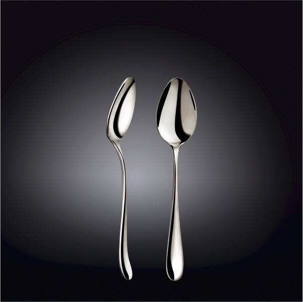 ( Set of 24 ) DESSERT SPOON 7.5" | 19 CM WHITE BOX PACKING