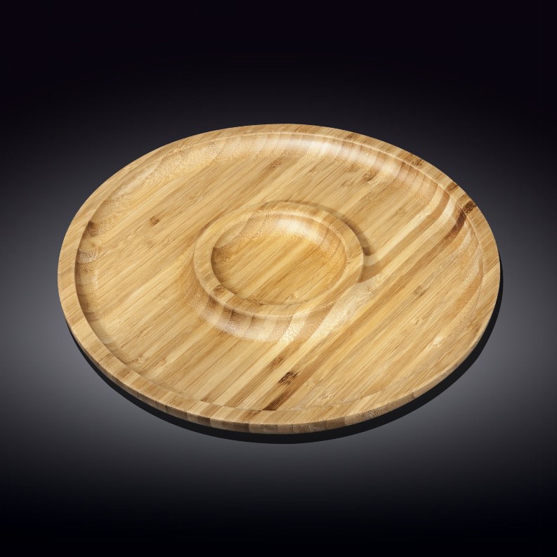 2 SECTION PLATTER, Set of 3 - 12"/30.5cm Style2