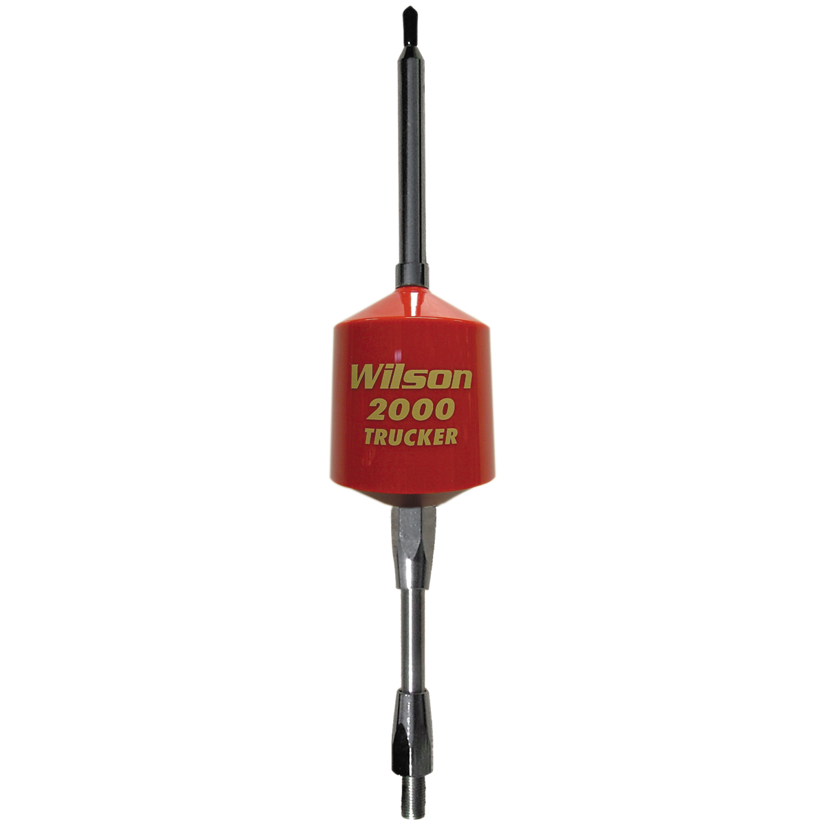 Wilson 305-493 T2000 Series Red Mobile CB Trucker Antenna with 5-Inch Shaft 49-Inch Steel Whip 3500 Watts Low Loss CB Radio Ante