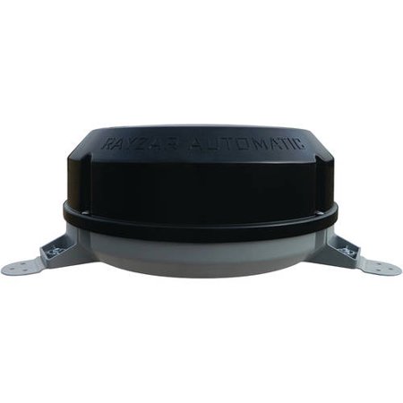 Rayzar Automatic Amplified Off-Air Antenna, Black