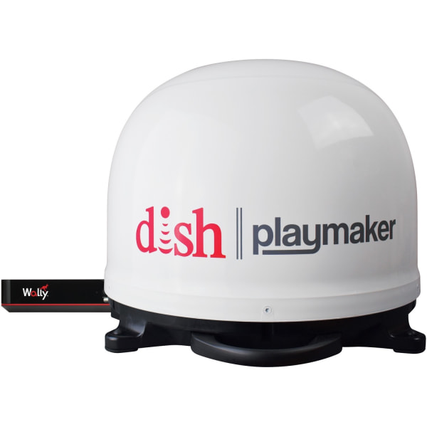 Dish Playmaker, White, With Dish Wally Receiver, Bundle