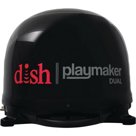 Dish Playmaker Dual Automatic Satellite System, Black
