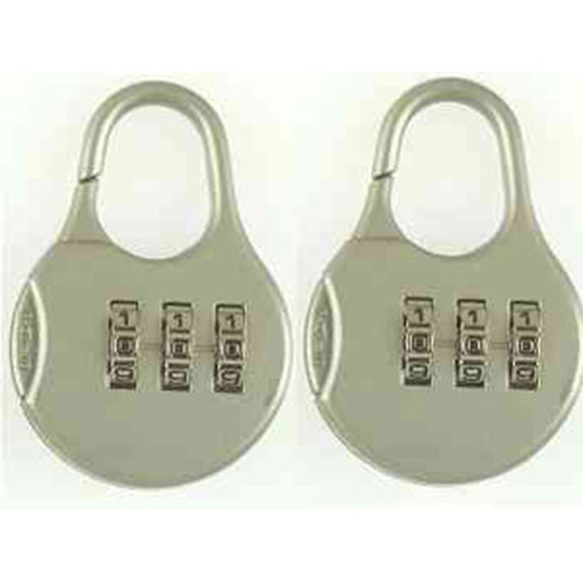 The Club Resettable Luggage Lock, 2-Pack