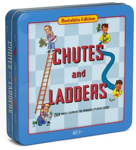 Chutes and Ladders Nostalgia Tin 