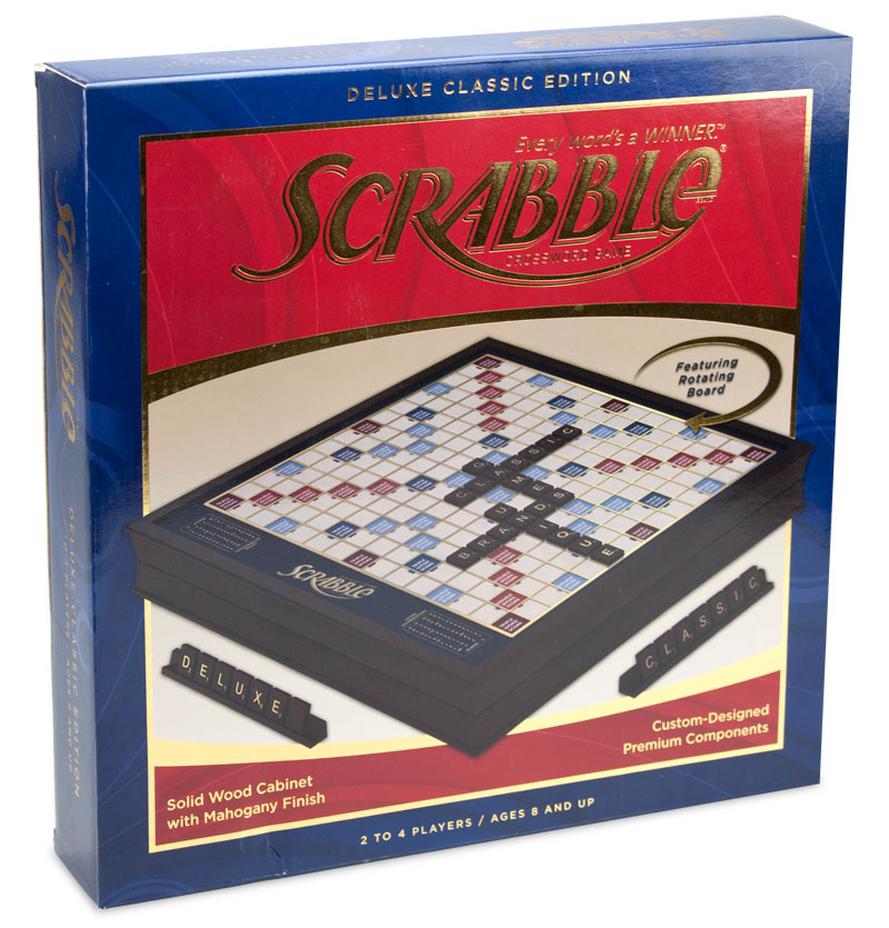Scrabble Deluxe Classic Edition 