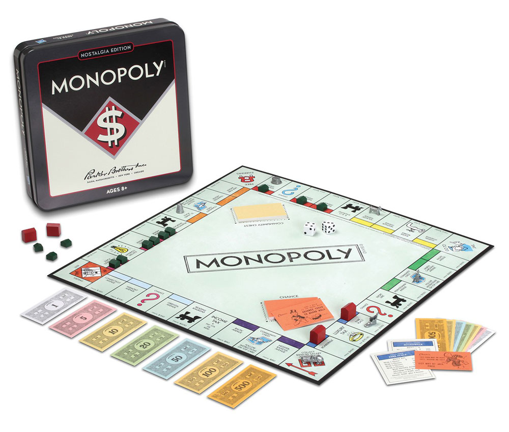 Monopoly Nostalgia Edition Tin
