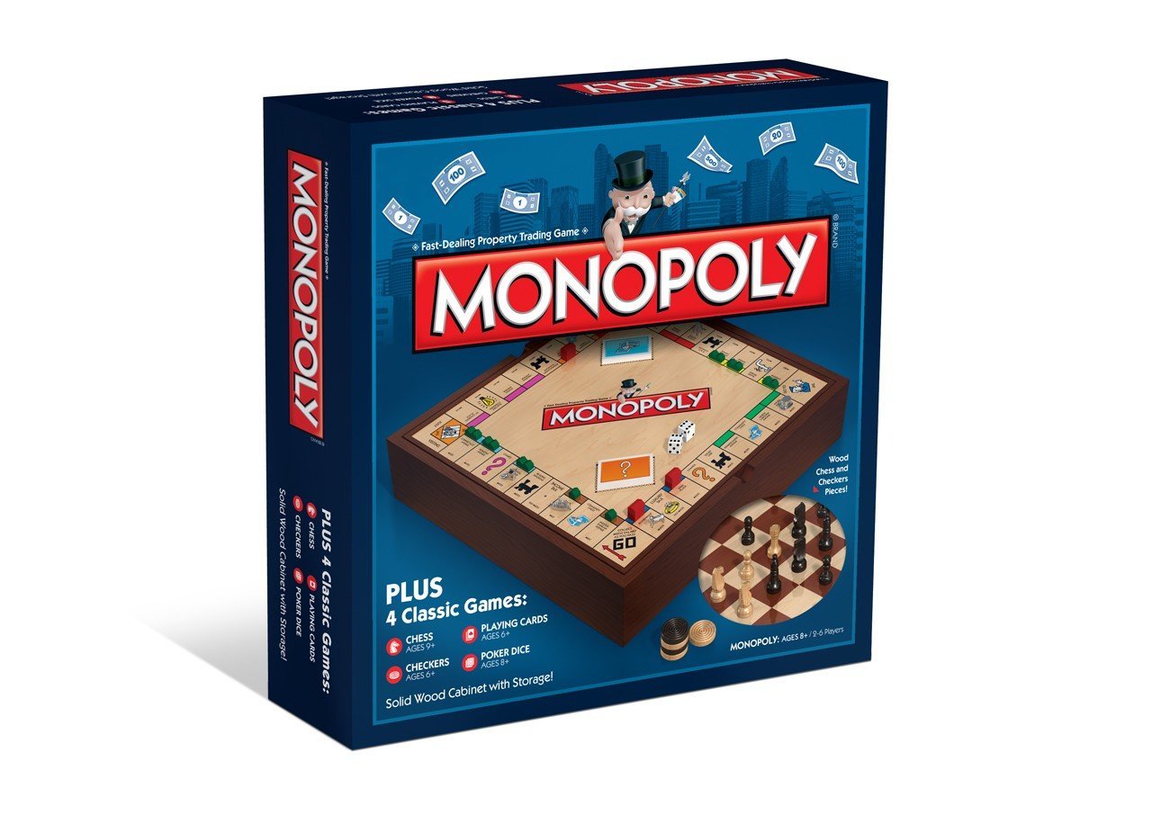 Monopoly Plus 4 Classic Games