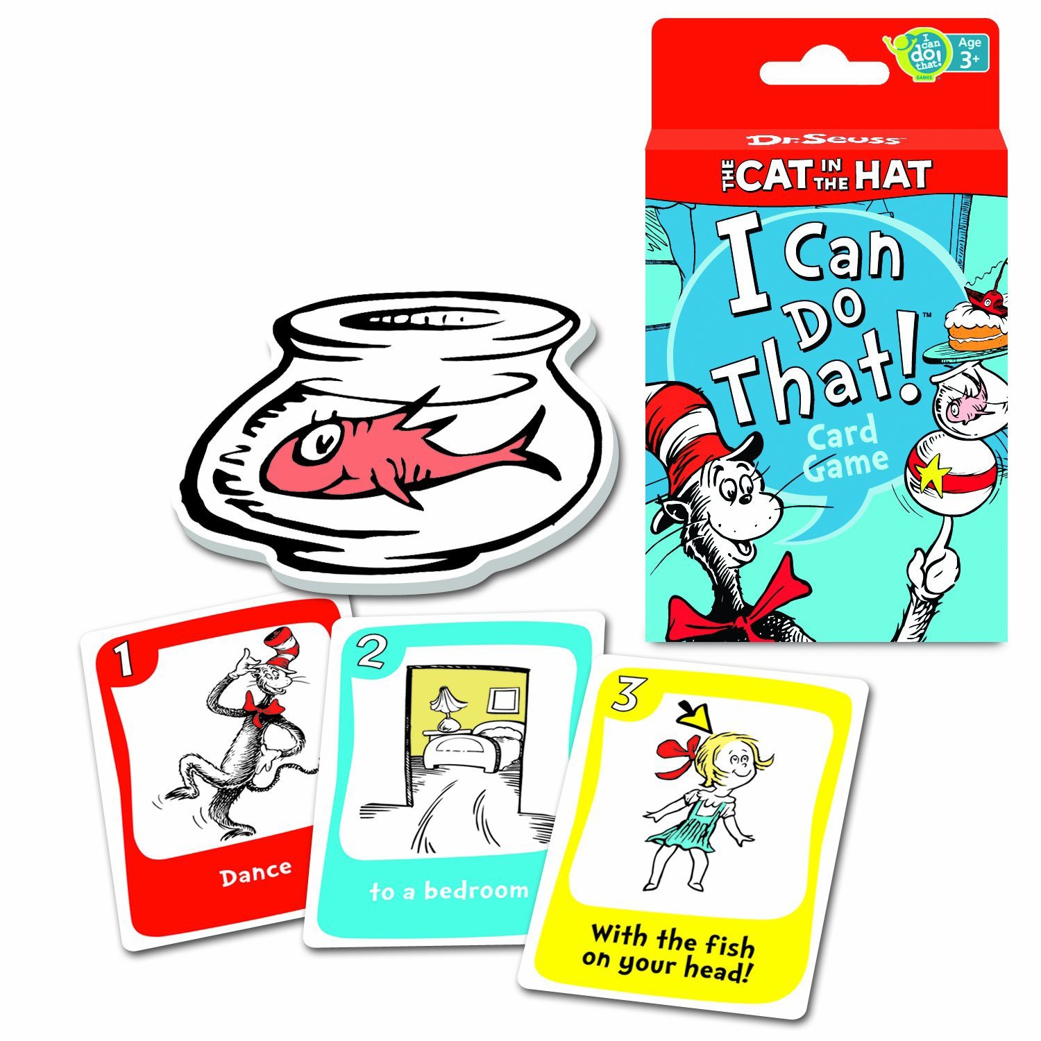Dr. Seuss Cat in the Hat I Can do That Card Game